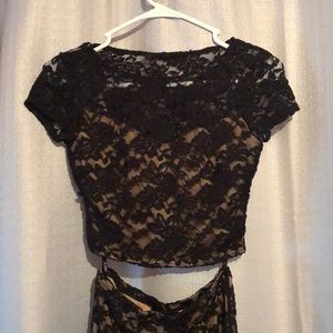 Two Piece Lace Set